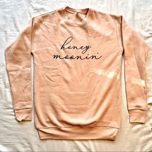*Brand New* Honeymoonin Cozy Crewneck Sweater